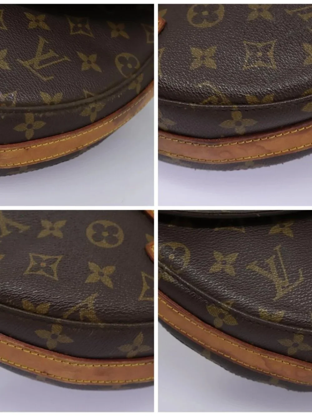LOUIS VUITTON Monogram Chantilly GM Shoulder Bag M51232 LV Auth